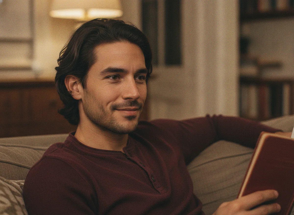 A man focused on boost libido