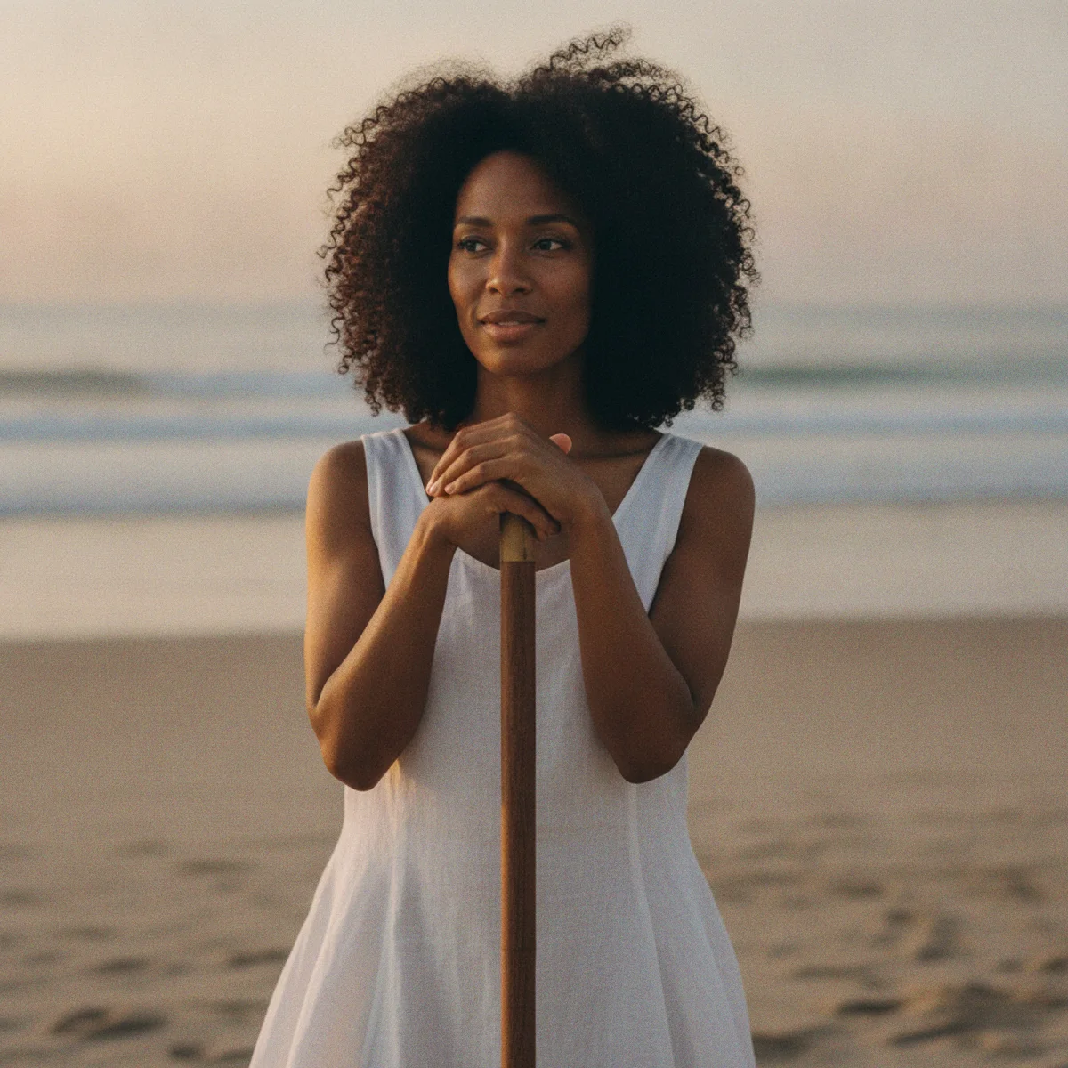 A radiant, healthy woman